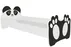 Posteľ s matracom Bear Black 140x70 cm