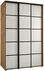 Šatní skříň s posuvnými dveřmi Davos 4 160, hloubka 60 cm
