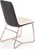 Elegantní židle do jídelny na ocelových nohách K-390