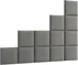 Sada čalouněných panelů Quadratta 200x160 cm