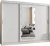 Šatní skříň s posuvnými dveřmi se zrcadlem Spoti 250 cm
