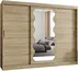 Skriňa s posuvnými dverami so zrkadlom Spoti 250 cm