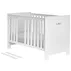 Łóżeczko Blanco 140x70 Marsylia MDF