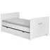 Łóżeczko Blanco 140x70 Marsylia MDF