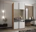 Posuvná skříň se zrcadlem Lux 4 120