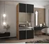 Skriňa s posuvnými dverami so zrkadlom Lux 4 120