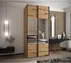 Posuvná skříň se zrcadlem Lux 4 120