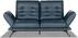 Sofa 3-osobowa Scilla z obrotowymi siedziskami 