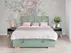 Łóżko tapicerowane Alma 120x200 z podnoszonym stelażem i pojemnikiem