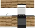 Kuchyňská linka Junona Line 240 cm s pracovní deskou