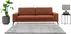 Sofa Elentio z funkcją spania DL i pojemnikiem
