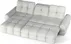 Narożnik lewostronny Tollo Mini z elektrycznie wysuwanym siedziskiem i pojemnikiem na pościel