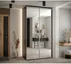 Skriňa s posuvnými dverami Davos 2 130 cm 60 cm hĺbky