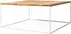 Konferenční stolek na kovových rámech do obývacího pokoje Tensio Solid Wood 80