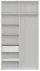 Šatní skříň Flex 120 cm