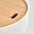 Konferenční stolek Aura do obývacího pokoje bílý