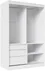 Skriňa s posuvnými dverami so zrkadlom Haidar 140 cm