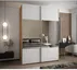Posuvná skříň se zrcadlem Lux 4 170