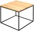 Konferenční stolek na kovových rámech do obývacího pokoje Tensio Solid Wood 50