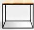 Konferenční stolek na kovových rámech do obývacího pokoje Tensio Solid Wood 50