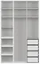 Šatní skříň Flex 150 cm