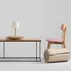 Konferenční stolek na kovových rámech 100x60 Walt Solid Wood