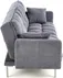Rozkładana sofa Roberto popielaty