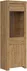 Dvoudveřová prosklená vitrína do obývacího pokoje Holten