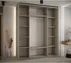 Skriňa s posuvnými dverami so zrkadlom Dakota 7 200 cm 60 cm hĺbky