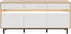 Komoda Gap 190 cm se 3 dvířky a  zásuvkami
