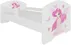 Posteľ s matracom a zábranou Pepe Girl with Wings 140 cm