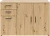 Komoda MultiDo 120 cm z 2 szufladami i 2 szafkami