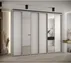 Vysoká šatní skříň s posuvnými dveřmi Davos 3 300, hloubka 60 cm, výška 235,2 cm