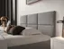 Łóżko tapicerowane Porto 160x200 z eleganckim zagłówkiem