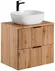 Koupelnový nábytkový set Adel Oak 60 s umyvadlem