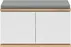 Szafka na buty z siedziskiem Yamael