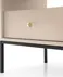 Nowoczesna szafka z szufladą i wnęką do salonu Mono