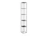 Regał Tensio Pillar 5F 230x30 cm