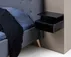 Noční stolek Ashlan se zásuvkou