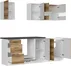Komplet kuchenny Junona Line 220 cm z blatem