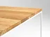 Konferenční stolek na kovových rámech do obývacího pokoje Tensio Solid Wood 100x100