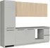 Komplet kuchenny Milino Medium A 285 z blatem