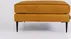 Elegantní podnožka s kovovými nožkami do obývacího pokoje Vergan
