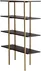 Regál Rave Solid Wood hnědý 110x35