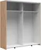 Šatní skříň Hinton 170 cm