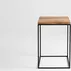Konferenční stolek na kovových rámech do obývacího pokoje Tensio Solid Wood 30