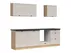 Komplet kuchenny Junona Line 240 cm z blatem