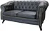 Sofa 2-osobowa bezfunkcyjna Chesterfield Glasgow 