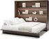 Sklápěcí postel horizontální 160 Bed Concept