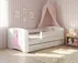 Łóżko Babydreams 140 z szufladą i materacem
